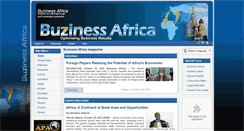 Desktop Screenshot of buzinessafrica.com